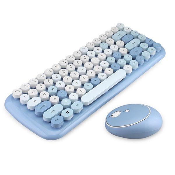 Waterproof Notebook Office 3 in 1 Mini Wireless Keyboard And Mouse Set