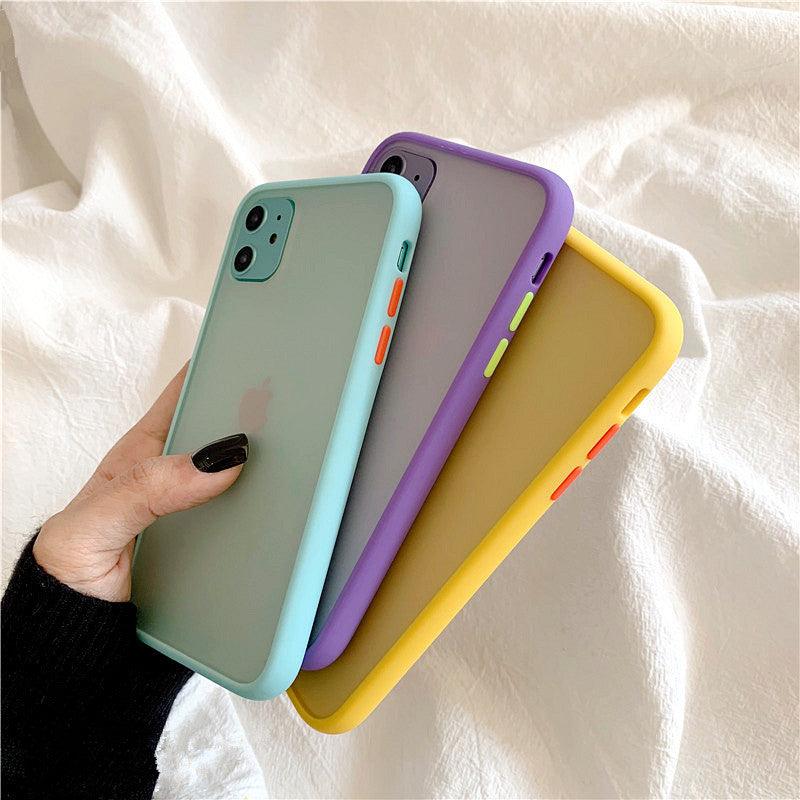 Silicone Clear Cover Phone Case For iPhone's