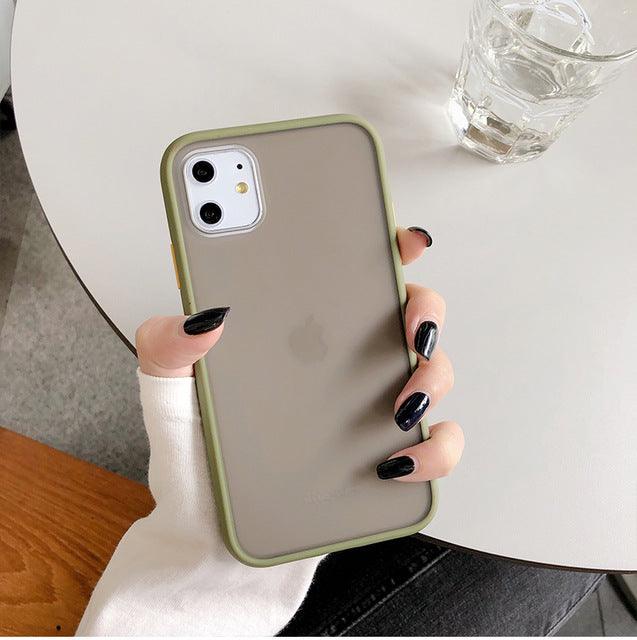 Silicone Clear Cover Phone Case For iPhone's