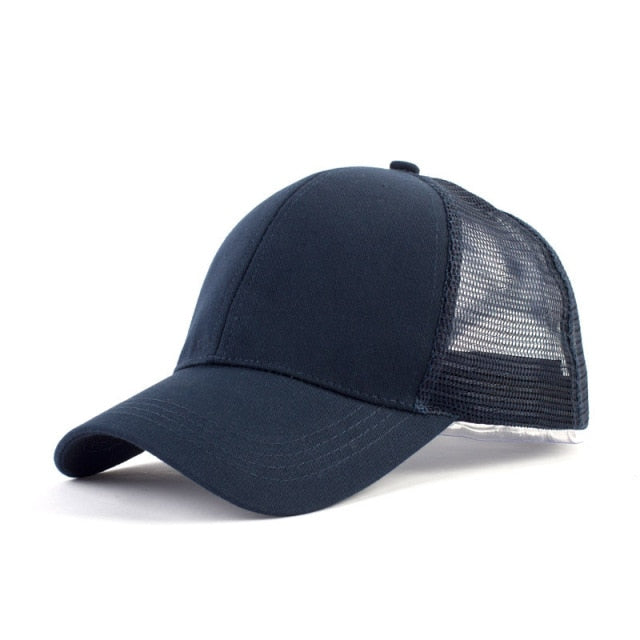 Ponytail Cap | Breathable Summer Baseball Cap for Ponytails