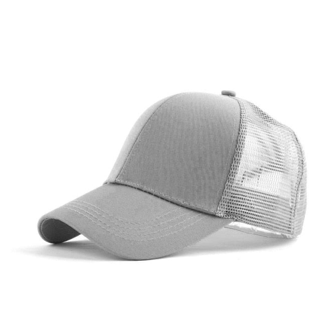 Ponytail Cap | Breathable Summer Baseball Cap for Ponytails