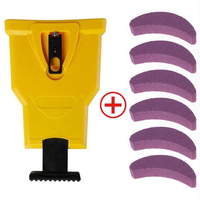 Chainsaw Sharpener, Chainsaw Chain Sharpener, Chainsaw Blade Sharpener, Saw Teeth Sharpener Kit, Saw Sharpening Stone, Chain Stone Grinder