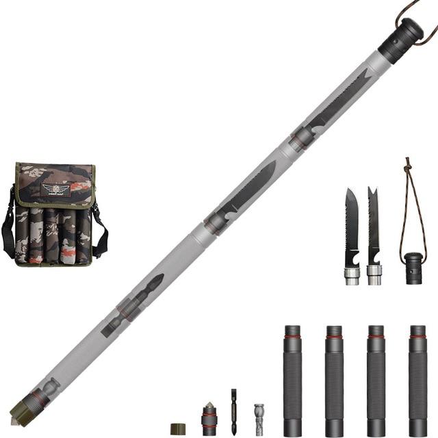 Multipurpose Tactical Trekking Pole