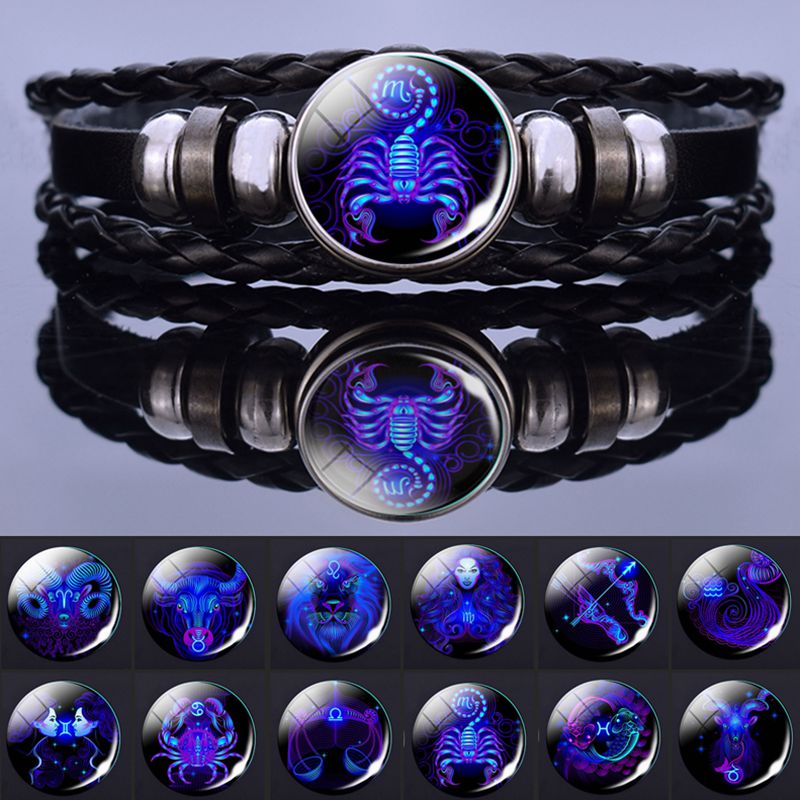 Holographic Zodiac Sign Bracelet | Men & Women