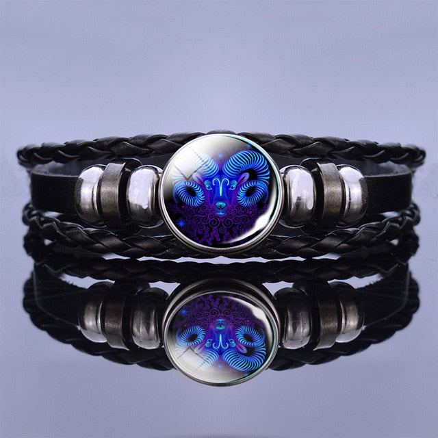 Holographic Zodiac Sign Bracelet | Men & Women