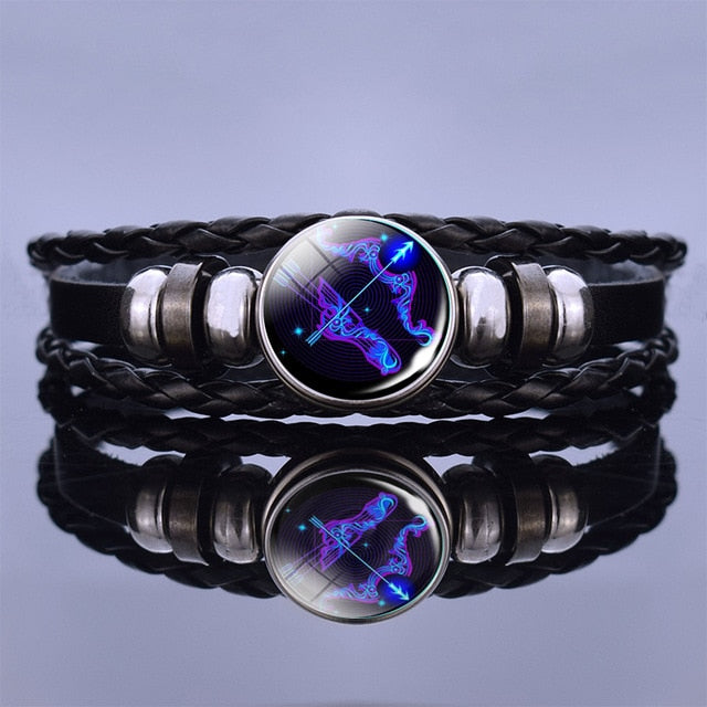 Holographic Zodiac Sign Bracelet | Men & Women