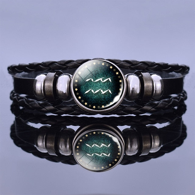 Holographic Zodiac Sign Bracelet | Men & Women