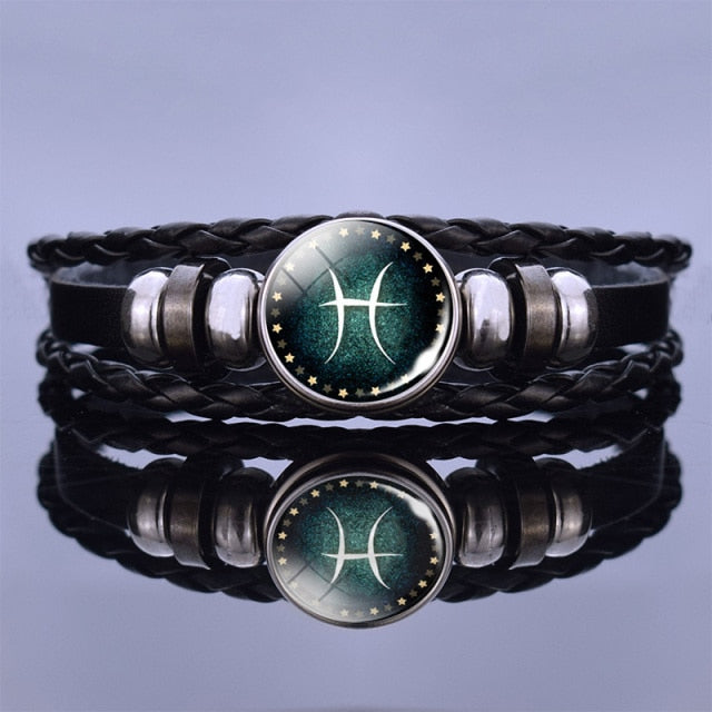 Holographic Zodiac Sign Bracelet | Men & Women