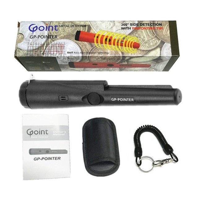 Pinpointer Metal Detector Weatherproof Pointer High Sensitivity Gold Finder Handheld Metal Detector