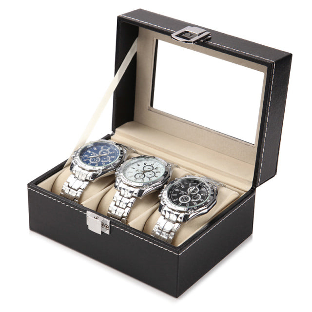 Luxury Watch & Jewelry Display Cases | Multiple Sizes