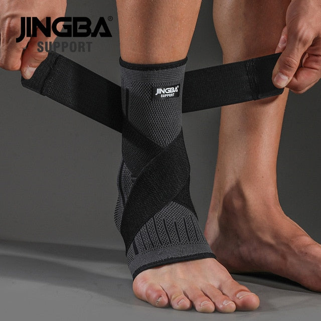 Nylon Support Brace for Running and Sprained Ankles