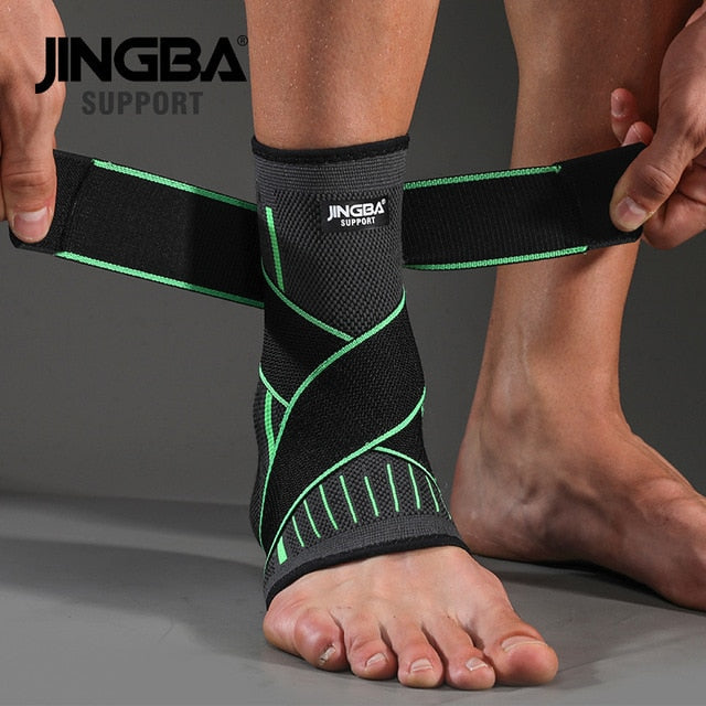 Nylon Support Brace for Running and Sprained Ankles