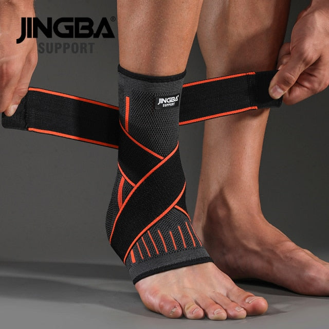 Nylon Support Brace for Running and Sprained Ankles