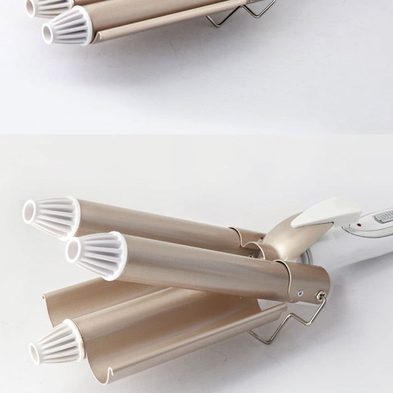 Professional Triple (3X) Rod Curling Iron