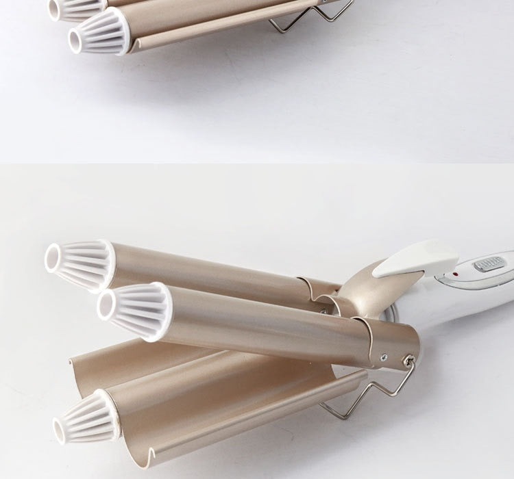 Professional Triple (3X) Rod Curling Iron