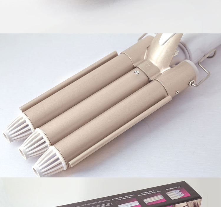 Professional Triple (3X) Rod Curling Iron