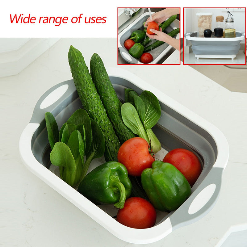 ChopSket | Collapsible Chopping Board and Washing Basket | BPA Free