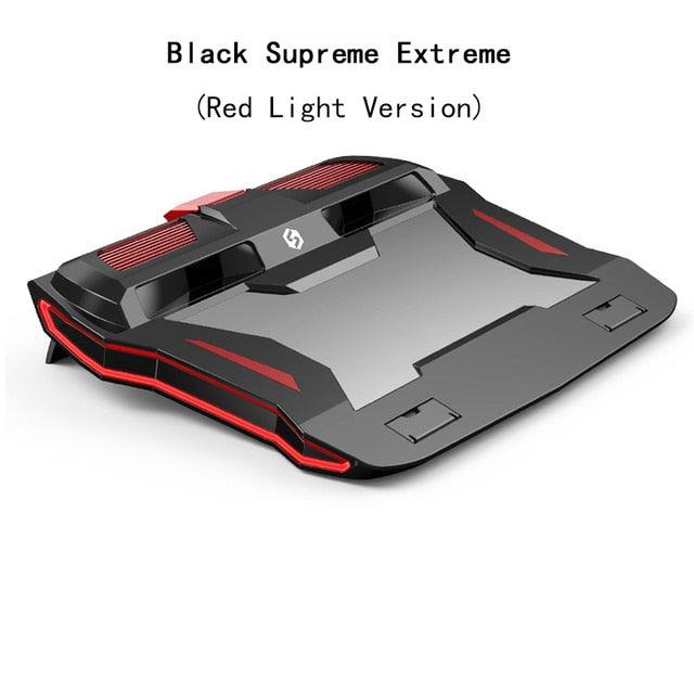 RGB Gaming Adjustable stand 3000 RPM Powerful Air Flow Cooling Pad For 12-17 inch Laptop