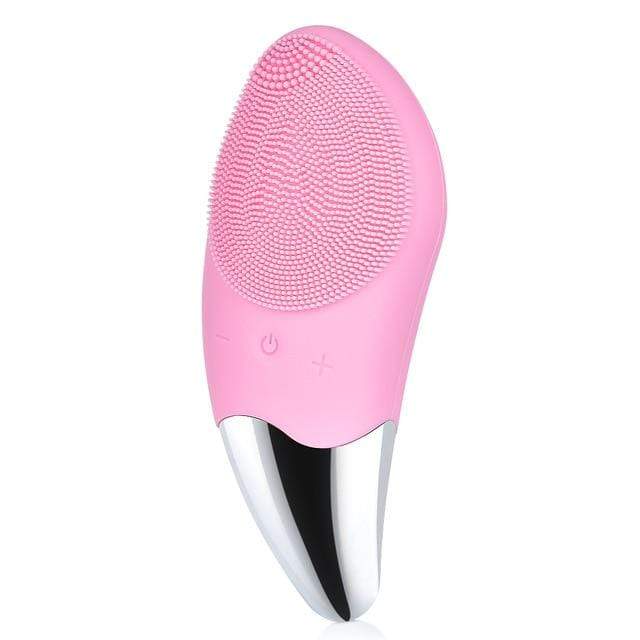 Smart Ultrasonic Silicone Face Cleaner Brush Beauty Cleanser Tool