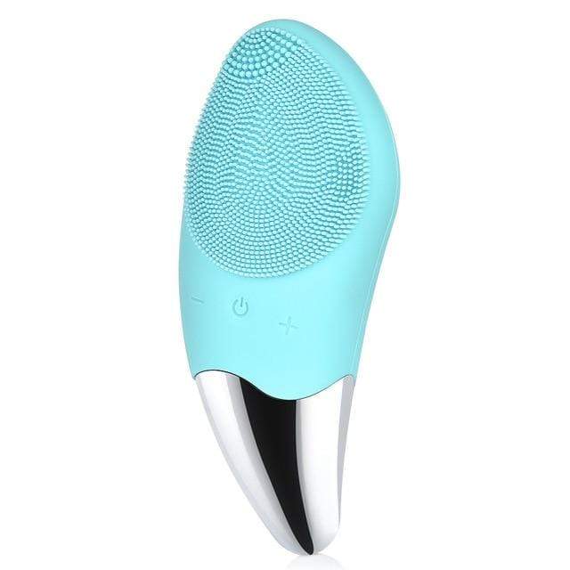 Smart Ultrasonic Silicone Face Cleaner Brush Beauty Cleanser Tool