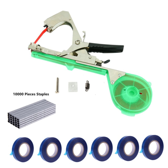 Ultimate Garden Taper | Stem Tying Machine | Includes Nails & Tie