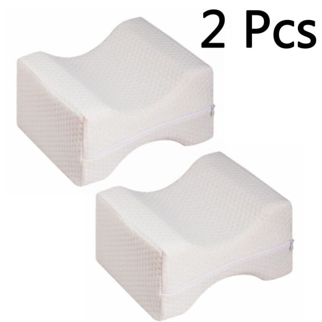 Orthopedic Memory Foam Knee Wedge Pillow, Wedge Pillow For Under Knees, Between Legs Pillow