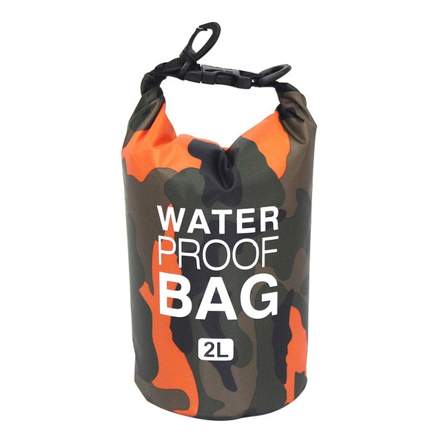 Waterproof Kayaking Backpack - Outdoor Camo Dry Bag, Duffle backpack for kayaking, hiking, camping, fishing & beach