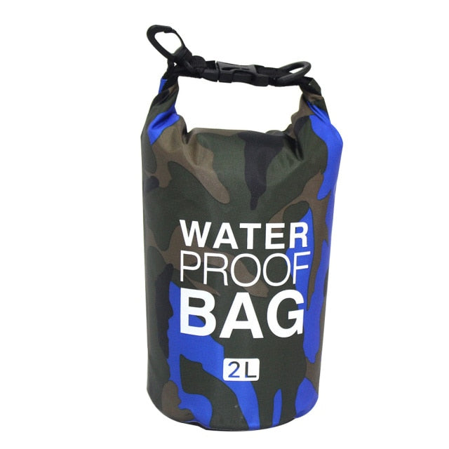 Waterproof Kayaking Backpack - Outdoor Camo Dry Bag, Duffle backpack for kayaking, hiking, camping, fishing & beach