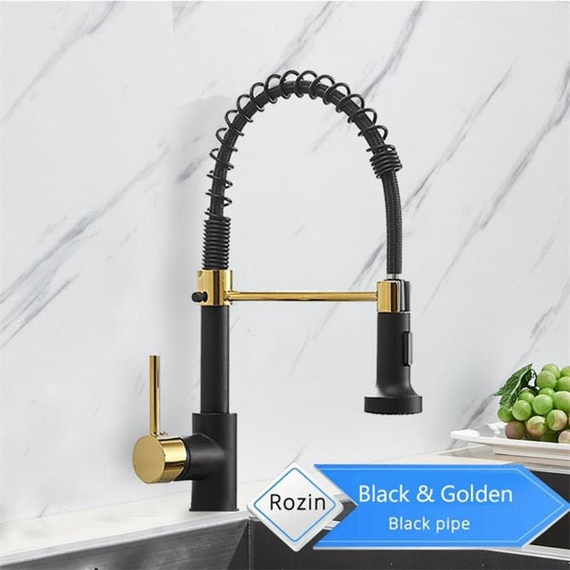 Full Rotation Stream Sprayer for Kitchen Sinks