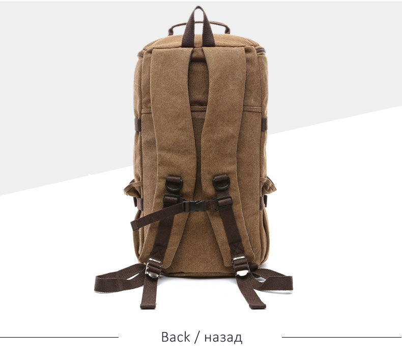 ToughHaul | Waterproof Solid Leather Cylinder Backpack