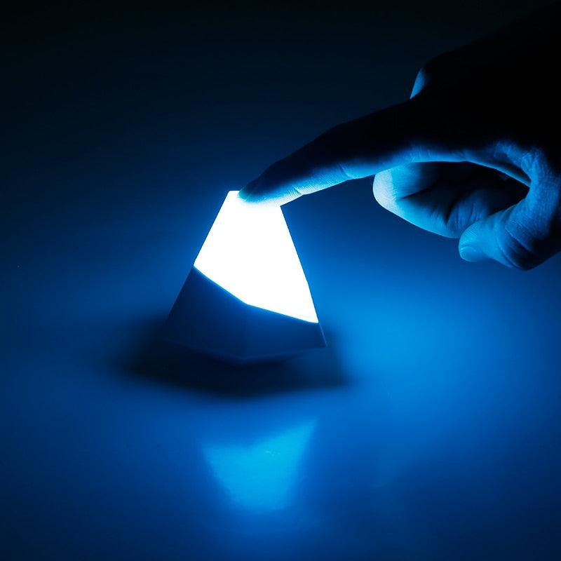 2-IN-1 RGB Diamond Magnet LED Night Light and Charger Light