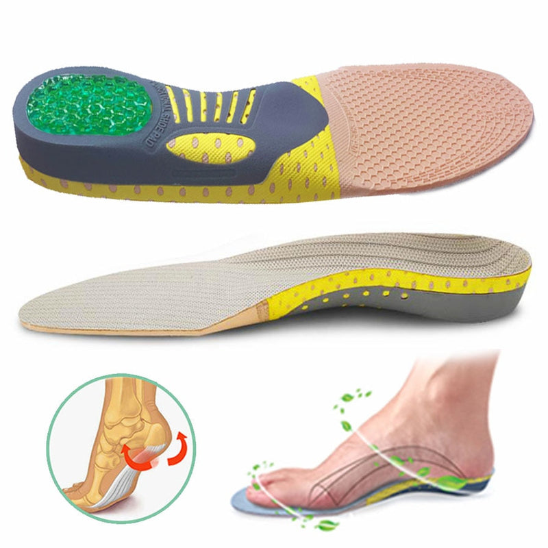 Comfort Orthopedic Insoles- High Arch Insoles For Plantar fasciitis, Feet pain, height & work boots