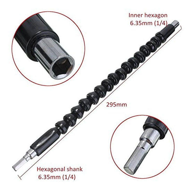 Flexible Shaft + 20 Drill Bit Set