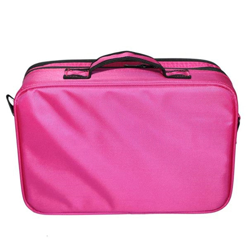 Heavy Duty Cosmetic Case | Professional Grade, High Capacity