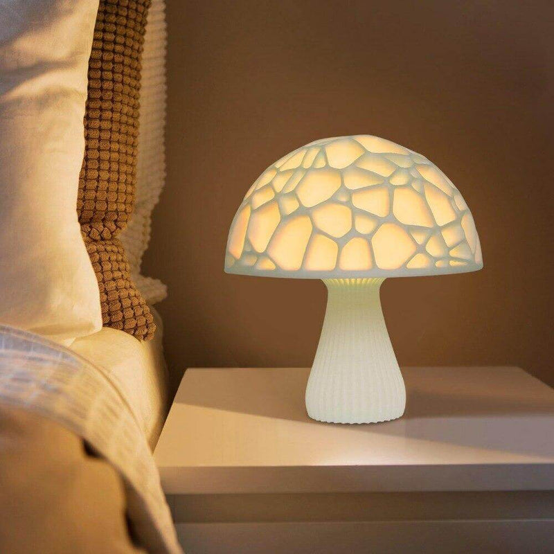3D Print Elegant Mushroom Table Lamp Room