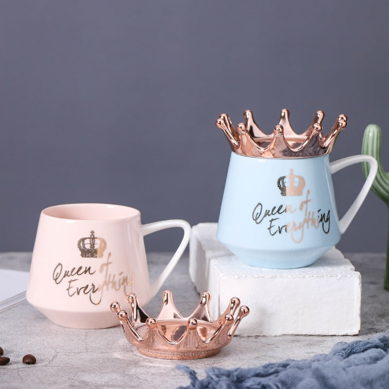 "Queen of Everything" Gift Mug With Crown