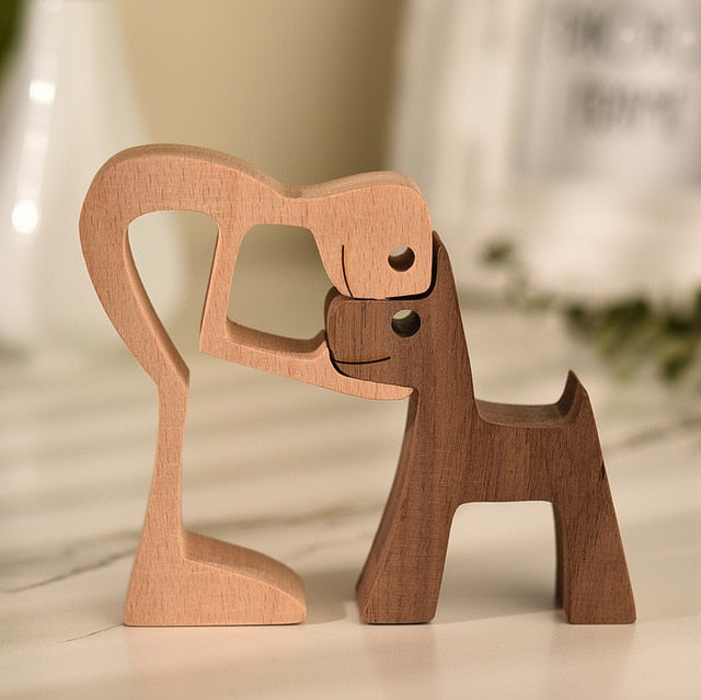 PetLuvli | Unique Interlocking Wooden Sculptures | Dog, Cat, Horse, Rabbit, Bird