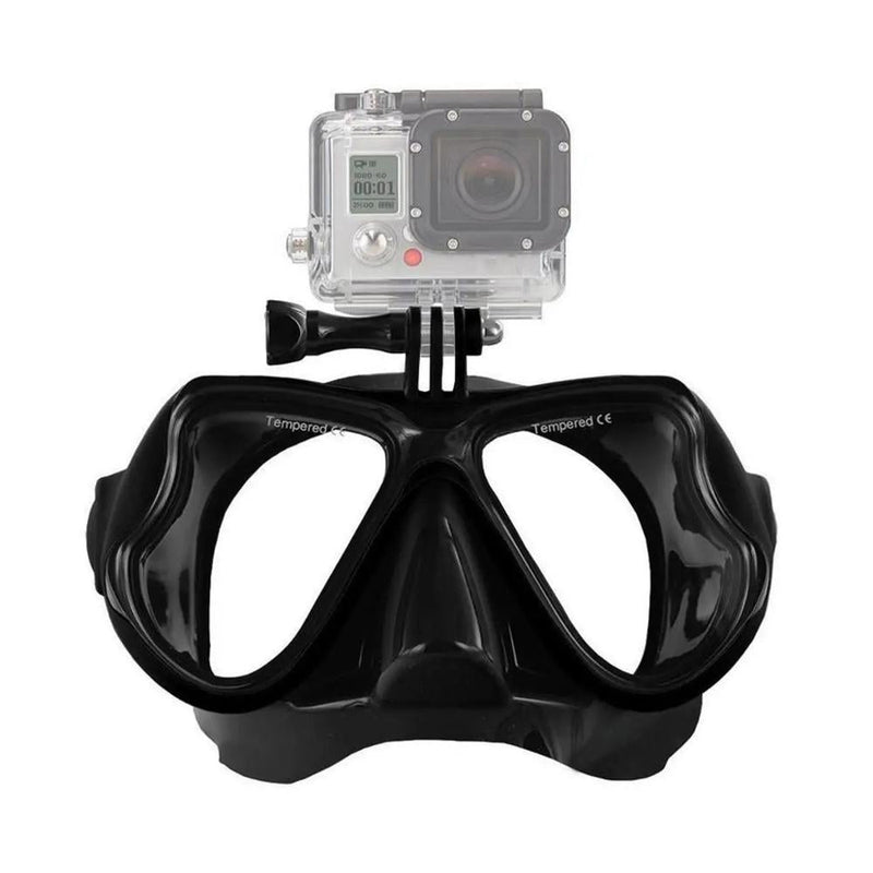 Snorkel Mask with Precision Snorkel Mount for Go Pro