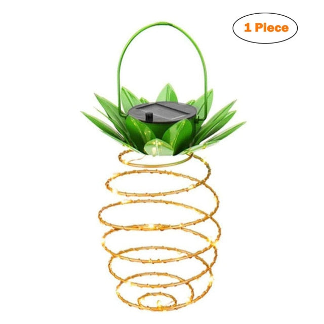 PineappLED | Solar Outdoor Pineapple Lights | 60 LEDs