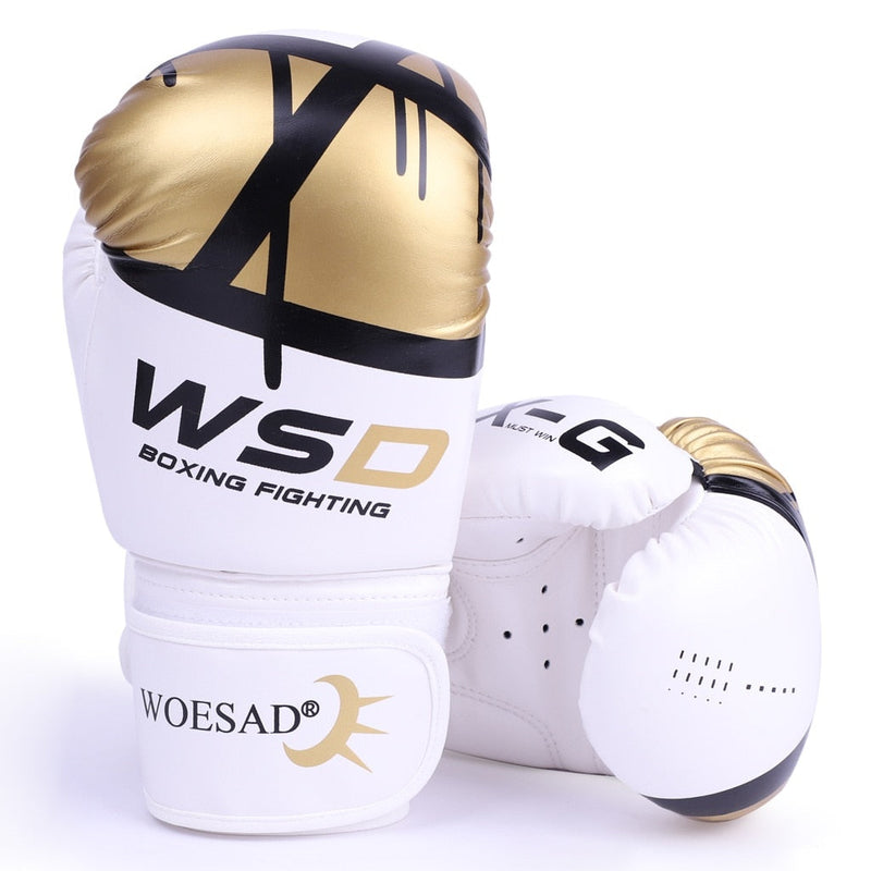 Boxing Gloves for Training, Fighting Punching Gloves For Men, Kids, Youth & Women (4-12)oz. white, pink, red, black.