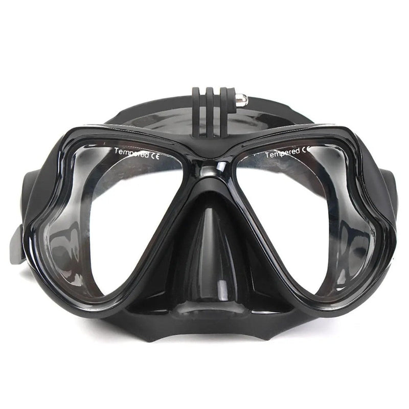 Snorkel Mask with Precision Snorkel Mount for Go Pro