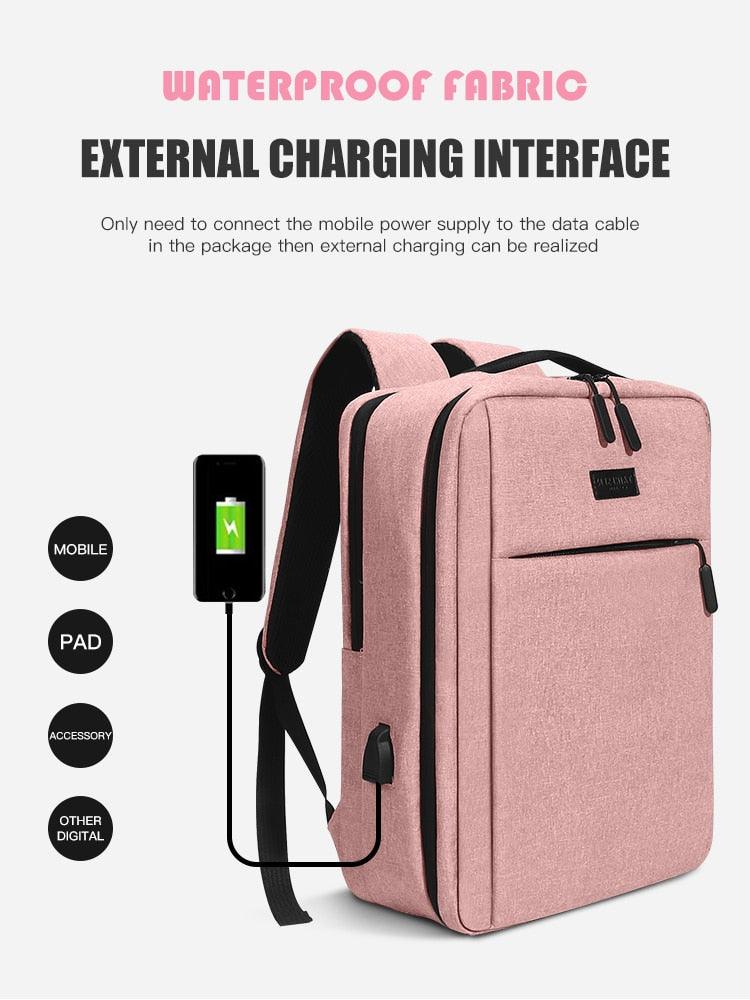 Travel Laptop bag with USB School Bag Backpack