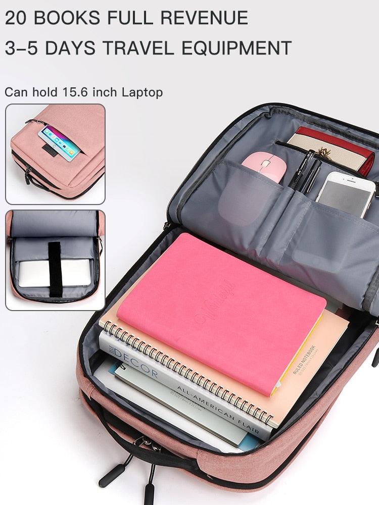 Travel Laptop bag with USB School Bag Backpack