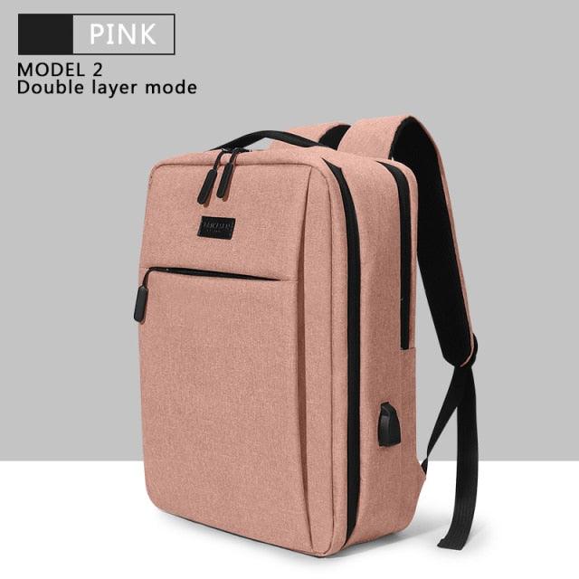 Travel Laptop bag with USB School Bag Backpack