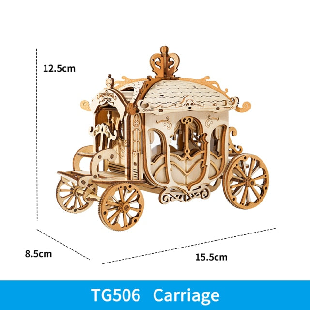 3D Wood Puzzles | Vintage Vehicles