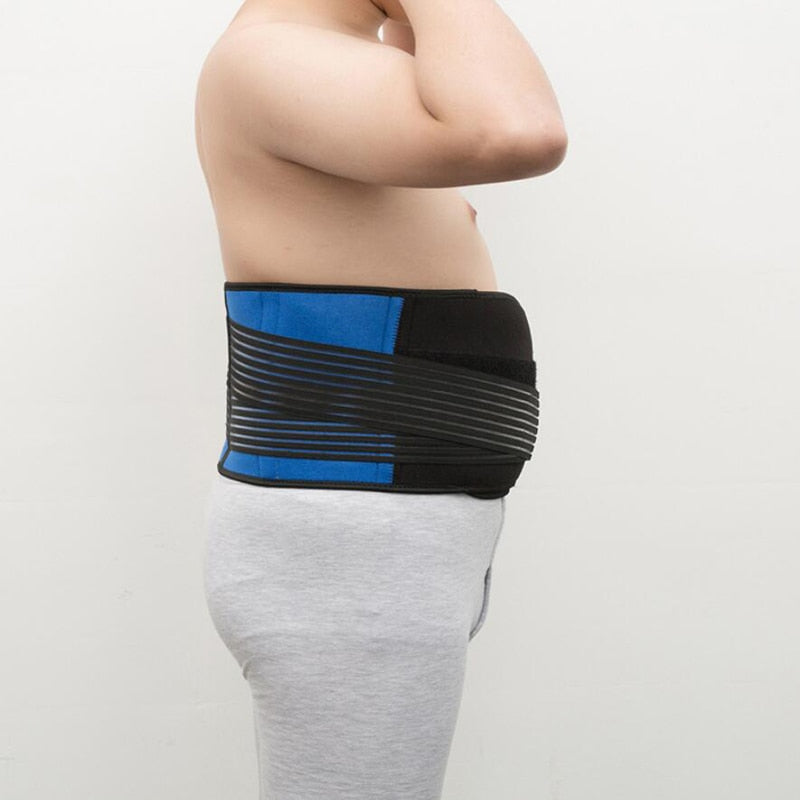 Ergonomic Lower Back Support Brace | Sports & Work | All Sizes (Small to 6XL)