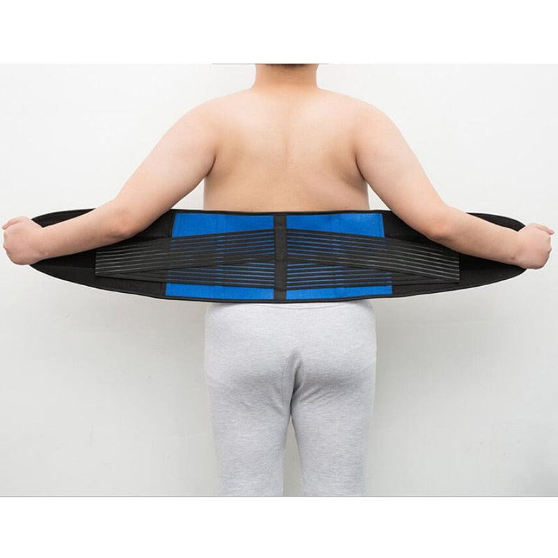 Ergonomic Lower Back Support Brace | Sports & Work | All Sizes (Small to 6XL)