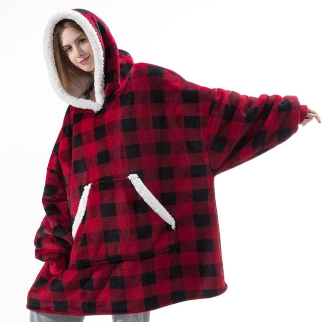 Women's Oversized Ultra-Comfy Super-Hoodies | One Size Fits Most