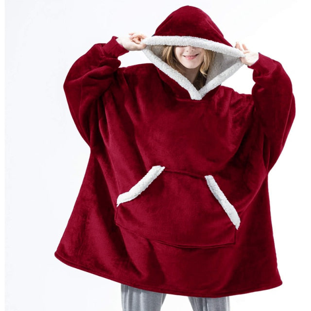 Women's Oversized Ultra-Comfy Super-Hoodies | One Size Fits Most