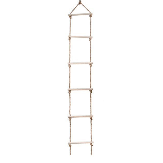 Rope Style Kid's Climbing Ladder | 6 Rung